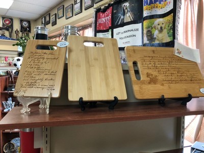 custom cutting boards sioux falls